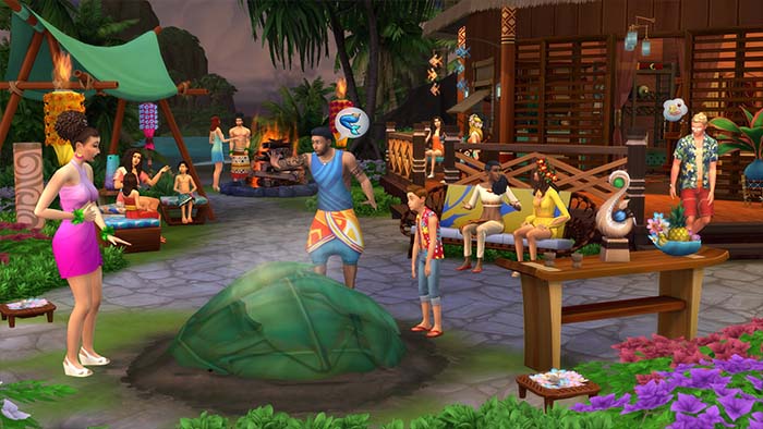 The Sims 4: Island Living Update.V1.56.52.1020-CODEX